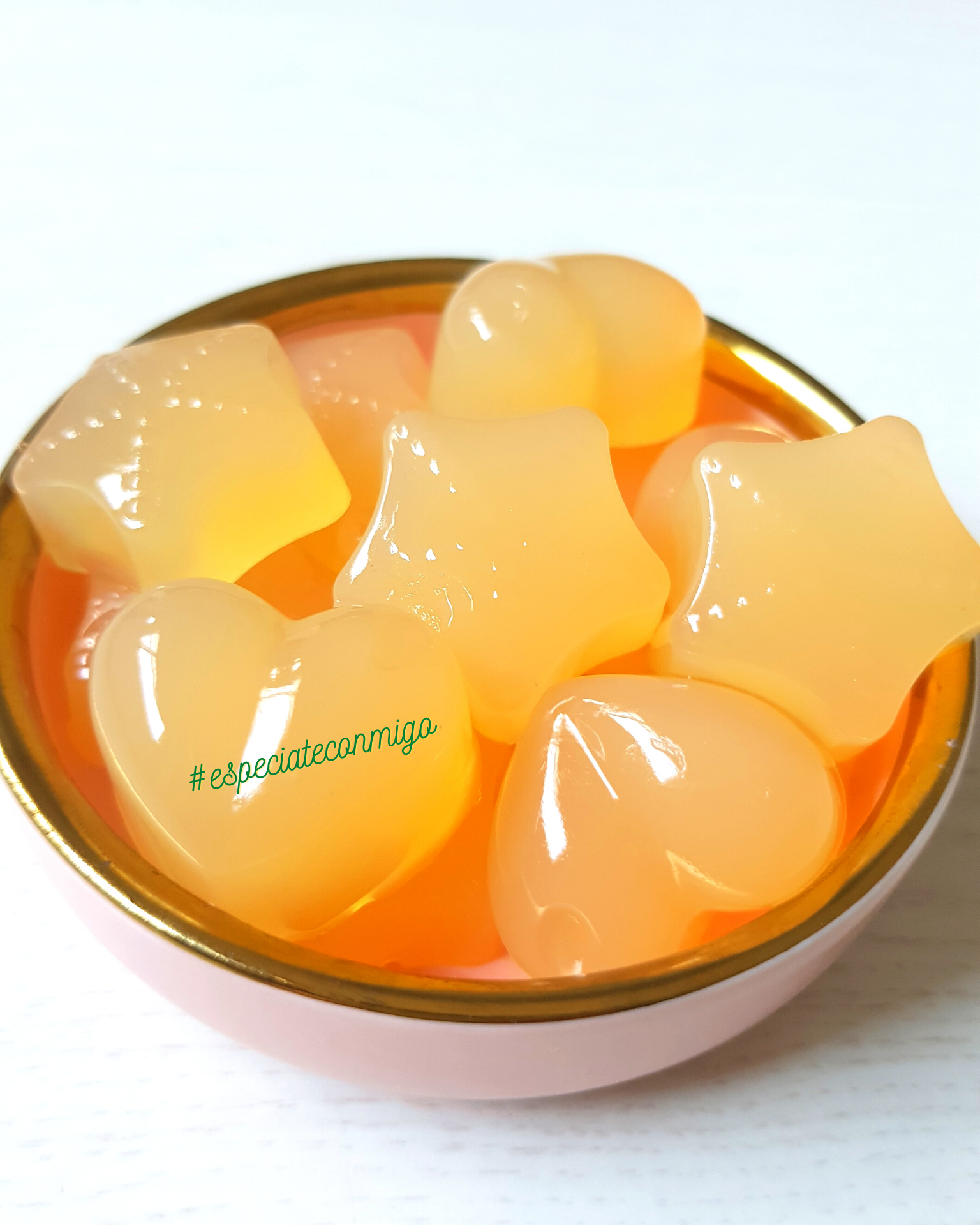 Gominolas de jengibre fresco, miel y limón | con agar agar en polvo